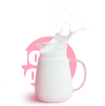 Pitcher of milk